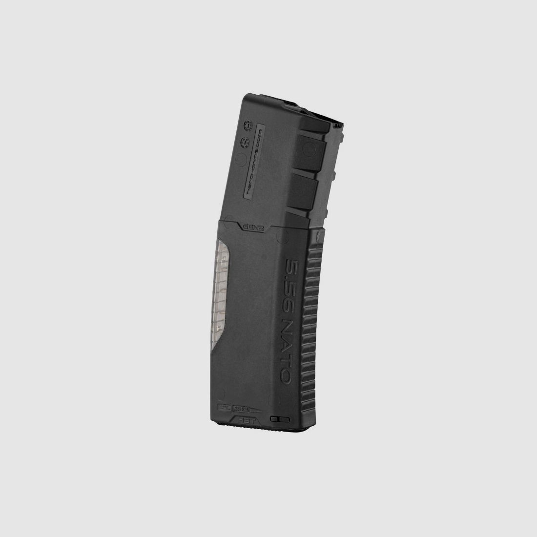 HERA ARMS 30-Schuss-Magazin schwarz mit Fenster für AR15 .223 Rem, Bild 1 von 2