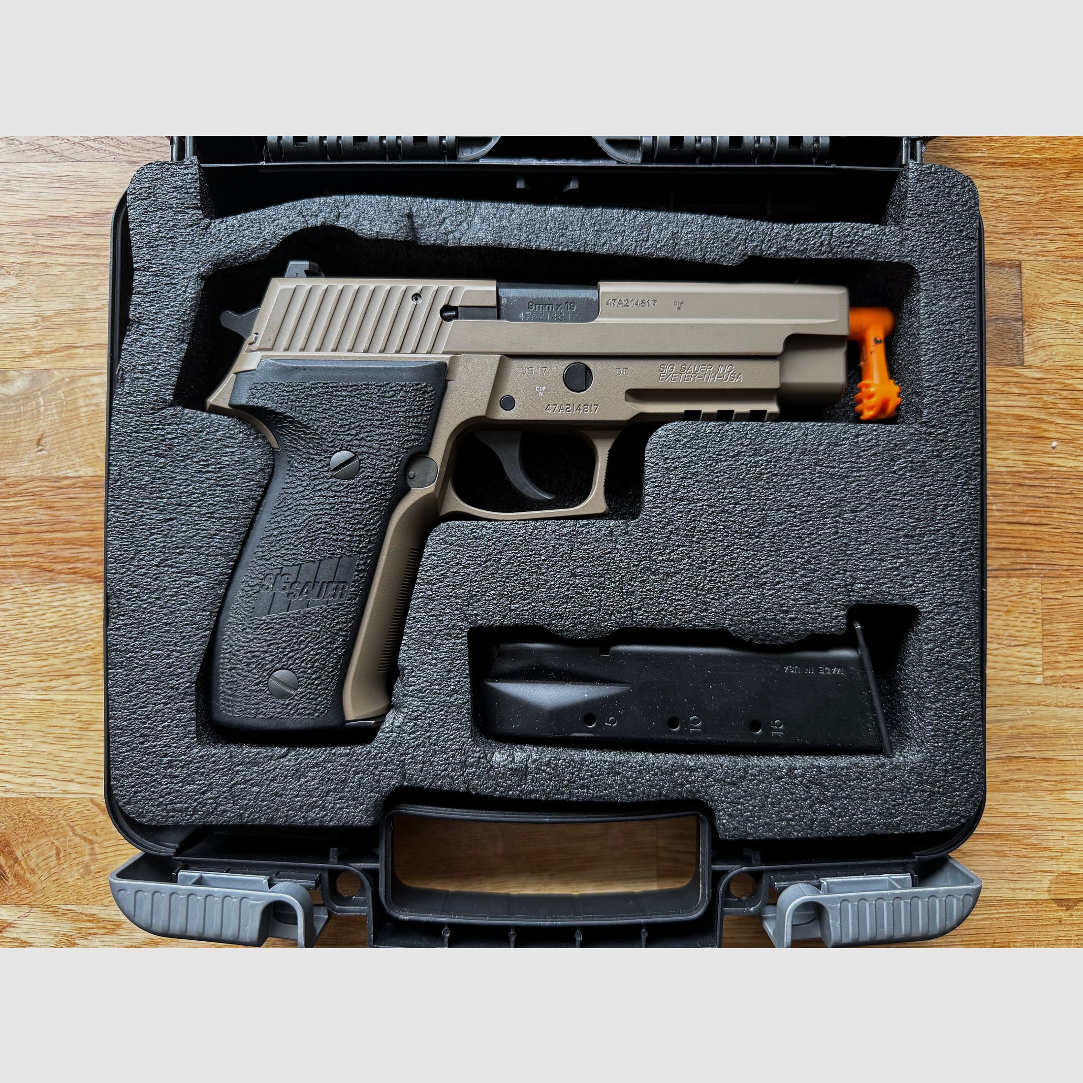 Sig Sauer P 226 MK 25 Desert FDE 9 mm Luger *wie neu* 