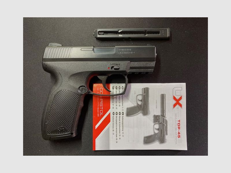 Umarex TDP 45 - 4,5 mm Stahl BB Co2-Pistole (P18)