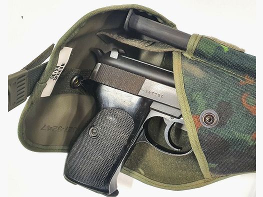 Fabryka broni Walther Ulm Donau P38 w komplecie z akcesoriami