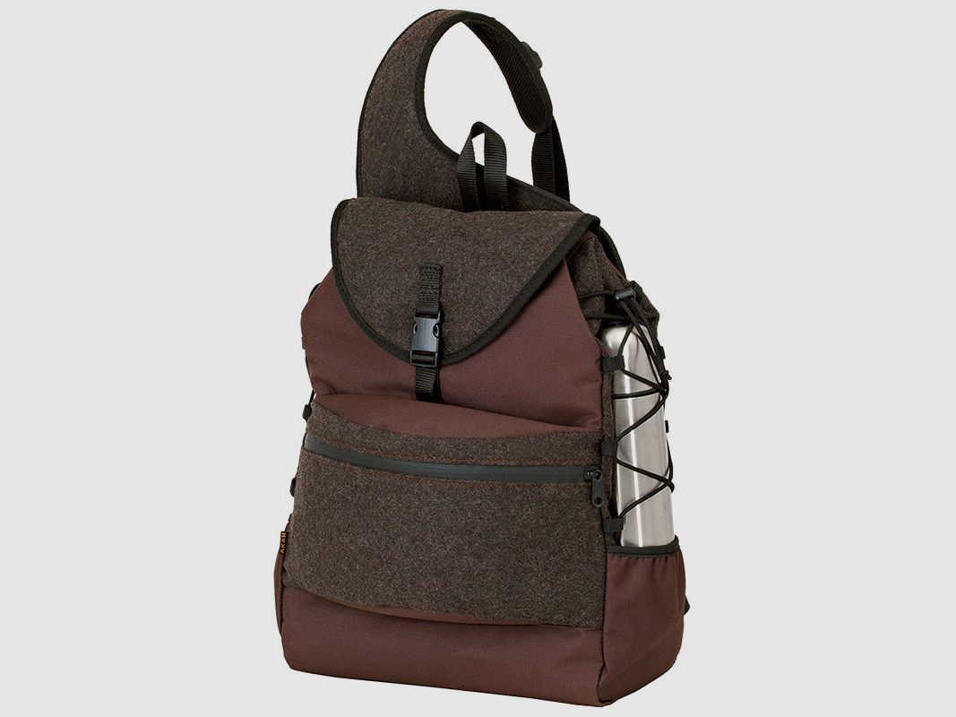 Einhandrucksack Loden braun 30x35x13cm 9-13 Liter