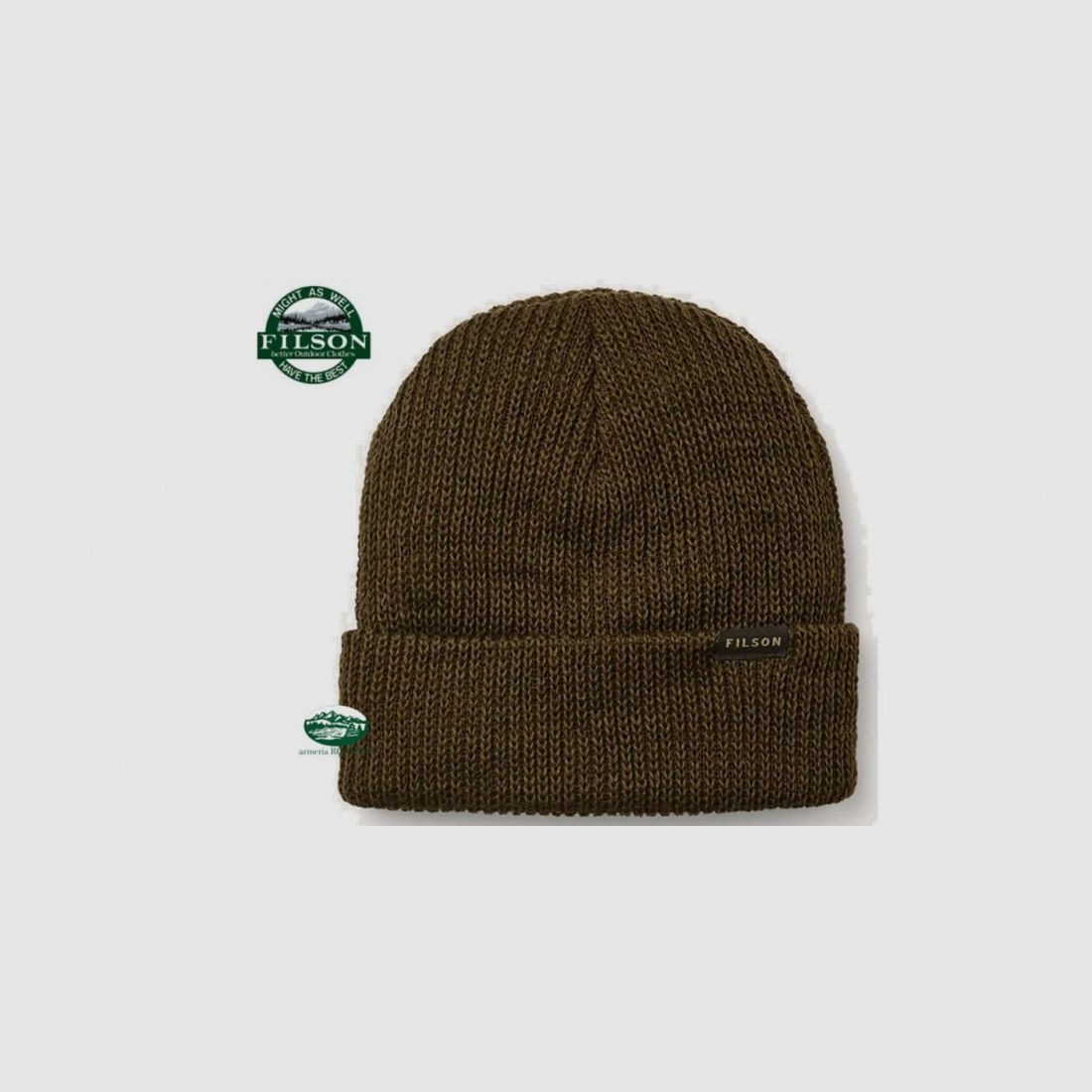 FiLSON Beanie Hut grün FMACC0051