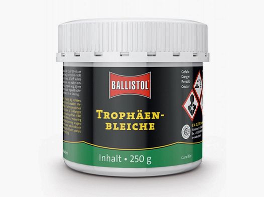 Poudre blanchissante pour trophées Ballistol