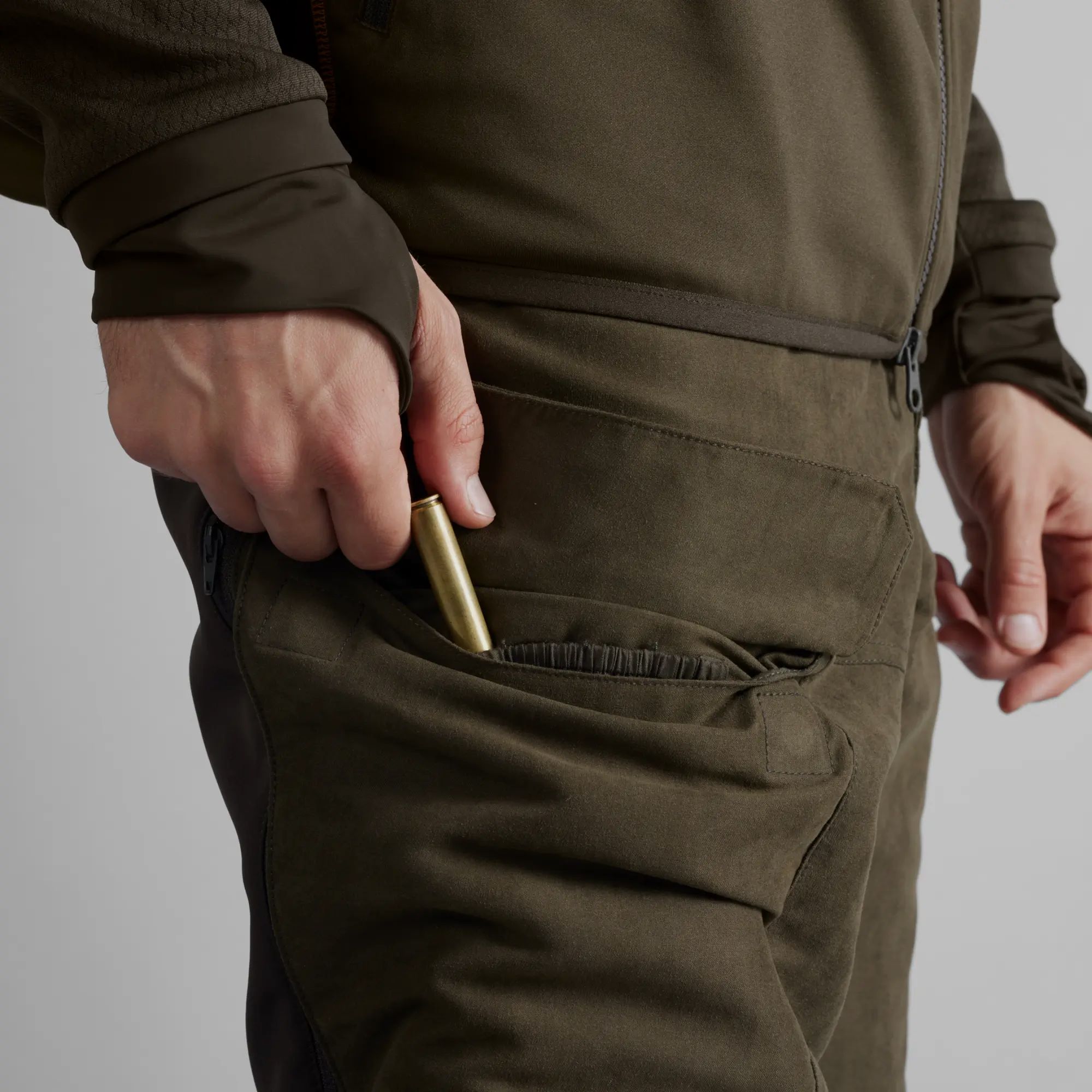 Härkila Jagdhose Scandinavian 32" (Willow Green/Deep Brown)