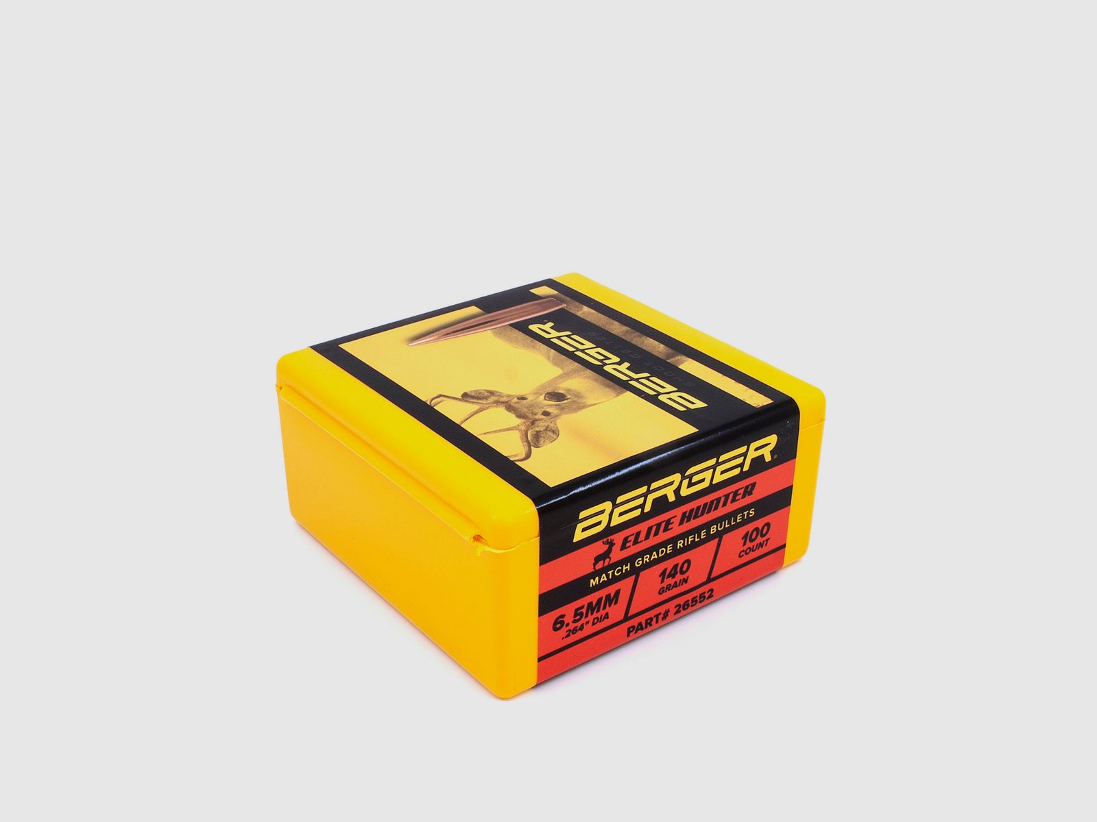 Berger Geschoss 6,5mm/.264 Elite Hunter 140GR 100 Stück