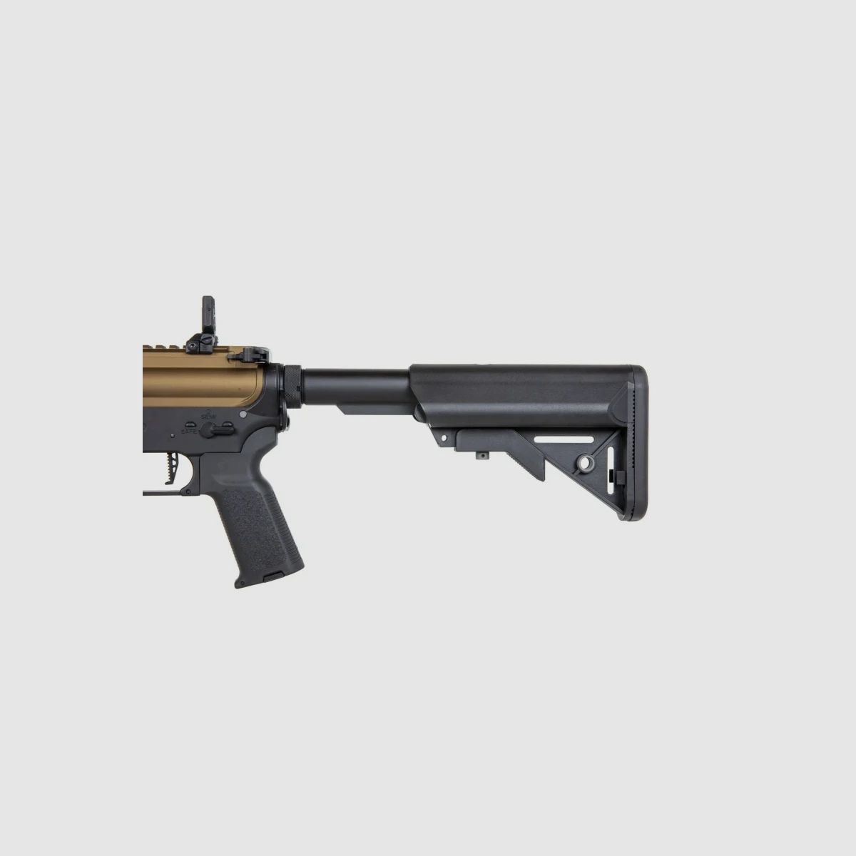 SA M4 Carbine M-LOK (SA-P20 PRIME™ Aster II ETU BLDC™) Rifle Airsoft Libre a partir de 18 años – Chaos Bronze -F-