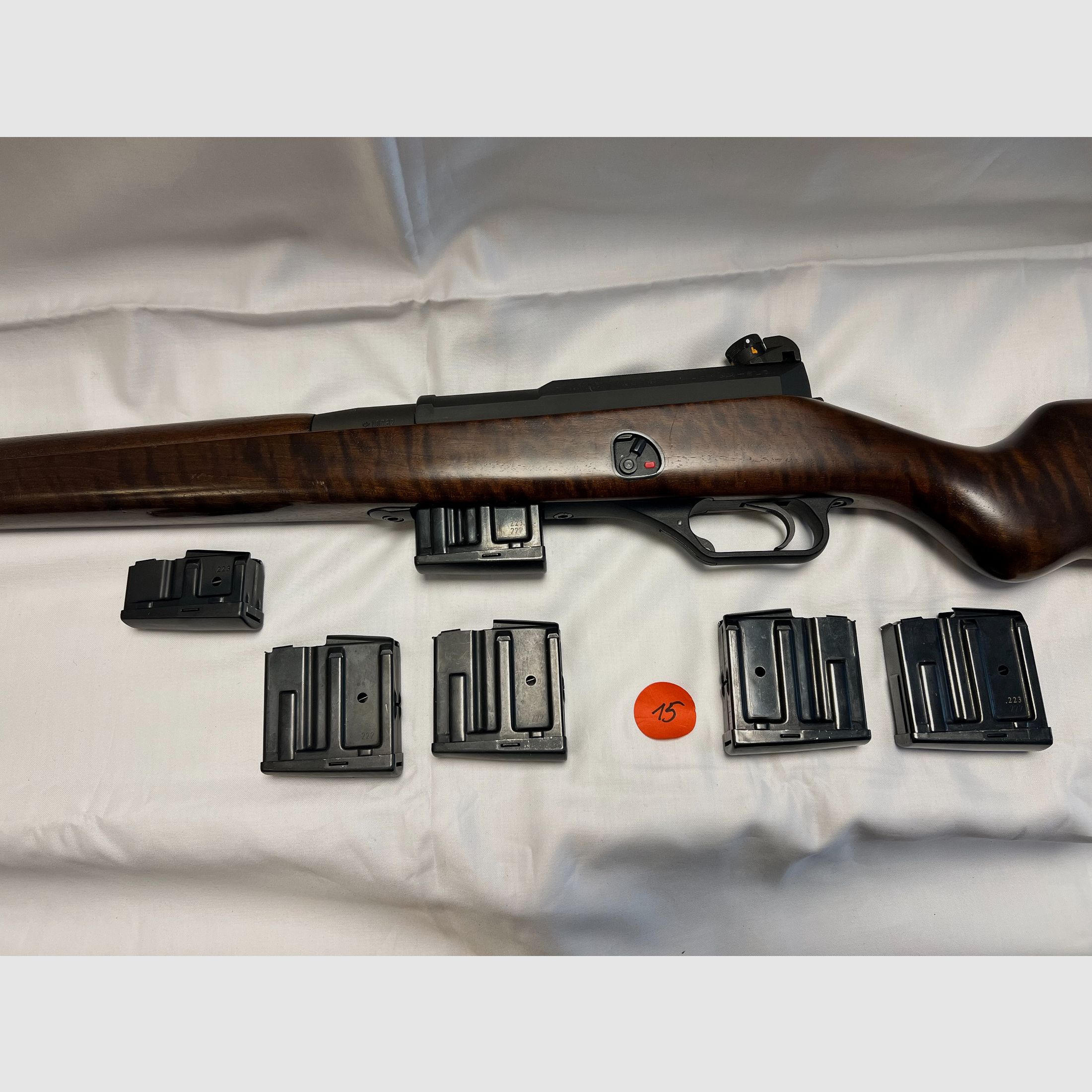 Heckler & Koch SL6 .223 Rem. – karabin samopowtarzalny kat. B + 6 magazynków – broń dziedziczna Vorarlberg, zdjęcie 2 z 8