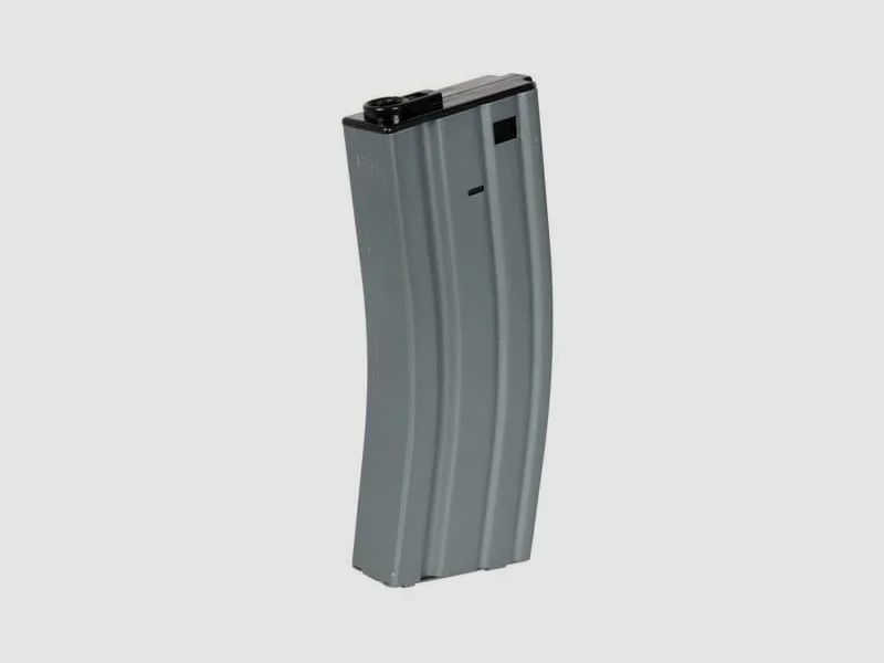 150rds AR Stahlblech Midcap Magazin, Grau