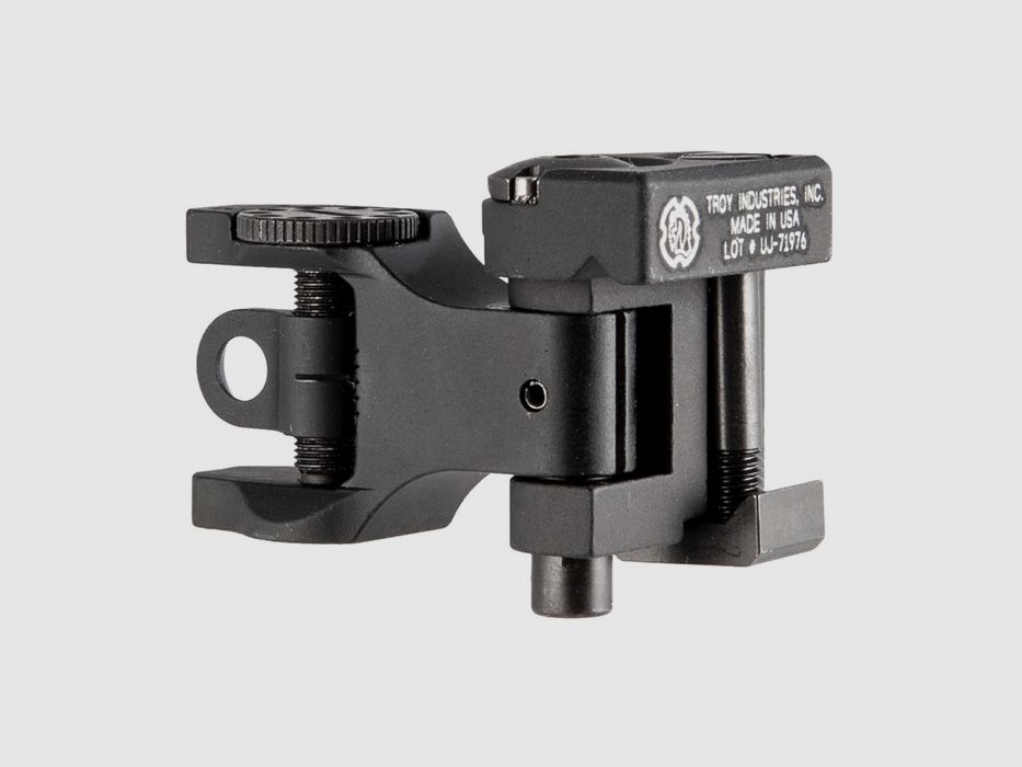 TROY INDUSTRIES AR-15 FLIP-UP ADJUSTABLE REAR SIGHT BLACK, imagen 5 de 6
