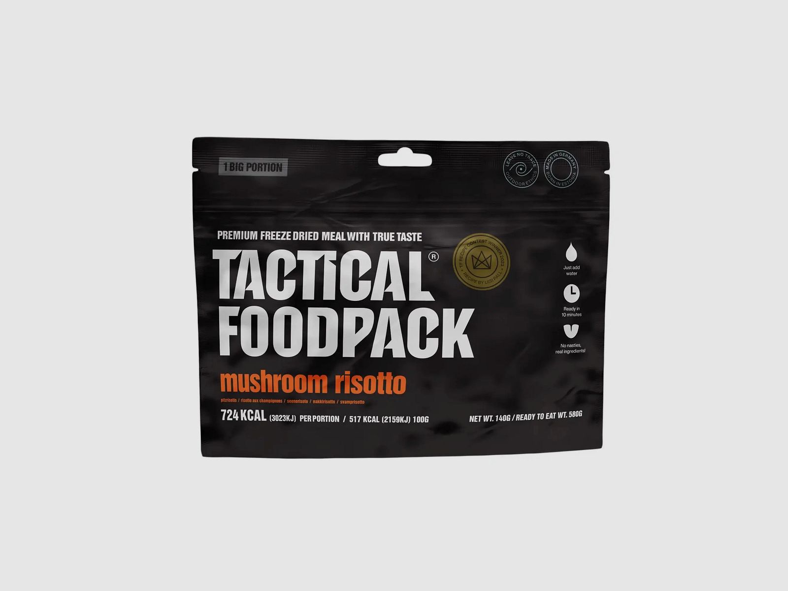 Tactical Foodpack Piatto Principale BIG Risotto ai Funghi