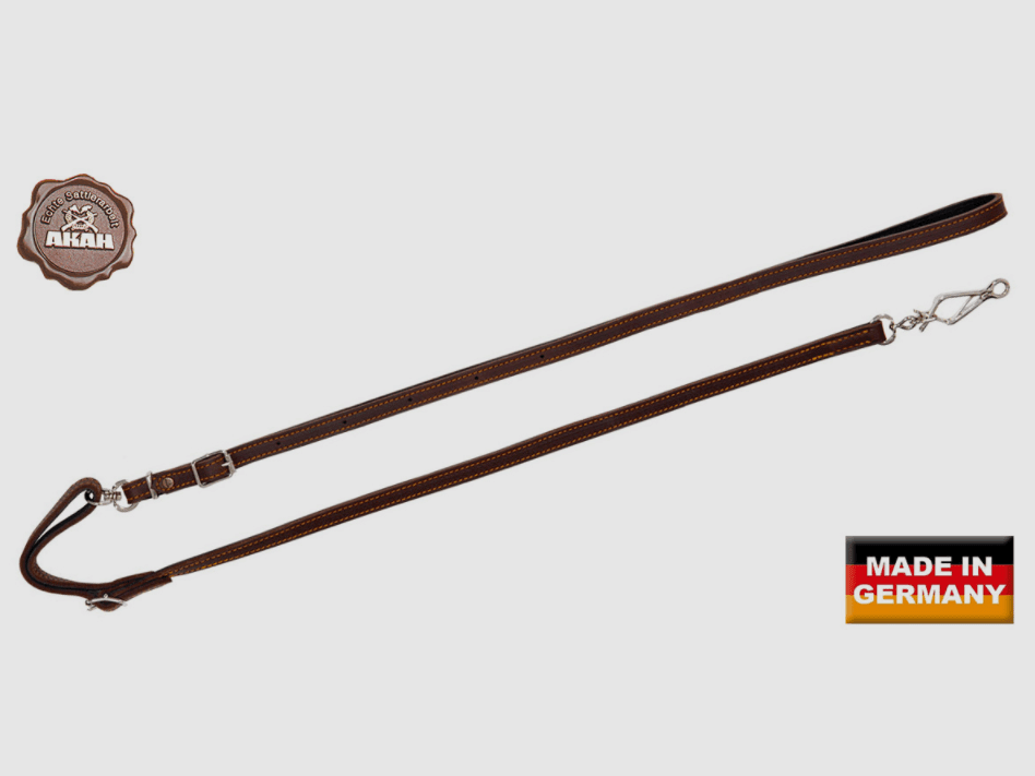 AKAH shoulder leash made of oil leather