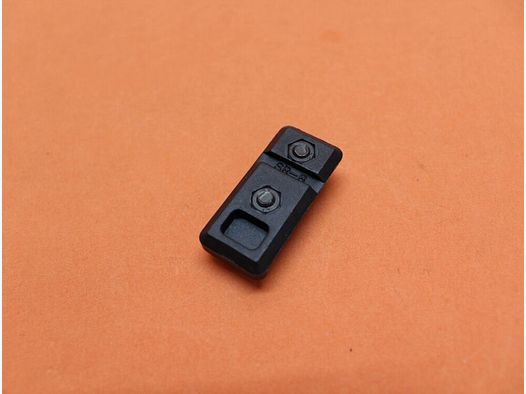 CAA Tactical AR-15: Picatinnyrail TDI Polymer Black (SR-B) 47mm/ Picatinnyschiene Lochabstand 19mm/ Ø9,5mm