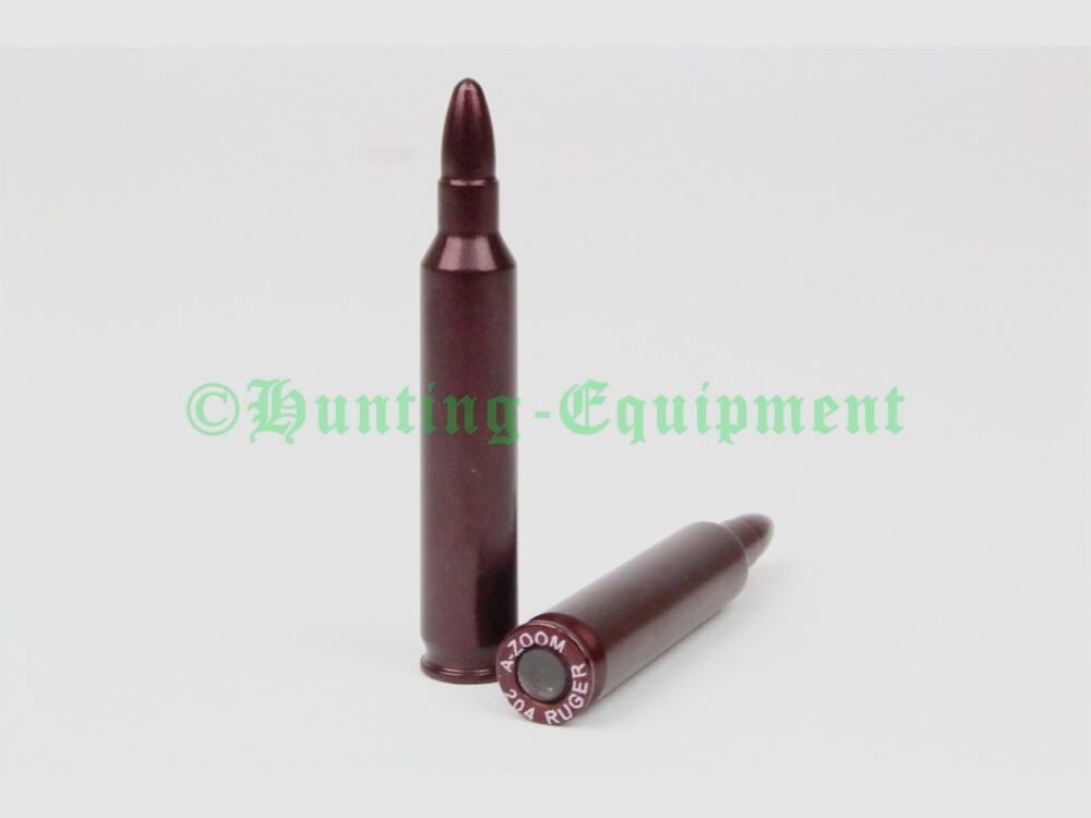 A-Zoom Puffercartuccia Cal. .204 Ruger confezione da 2