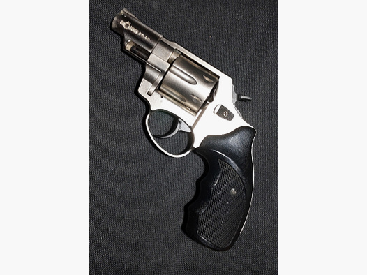Röhm RG89 blank-firing revolver chrome-plated (PTB 594) RG 89 chrome