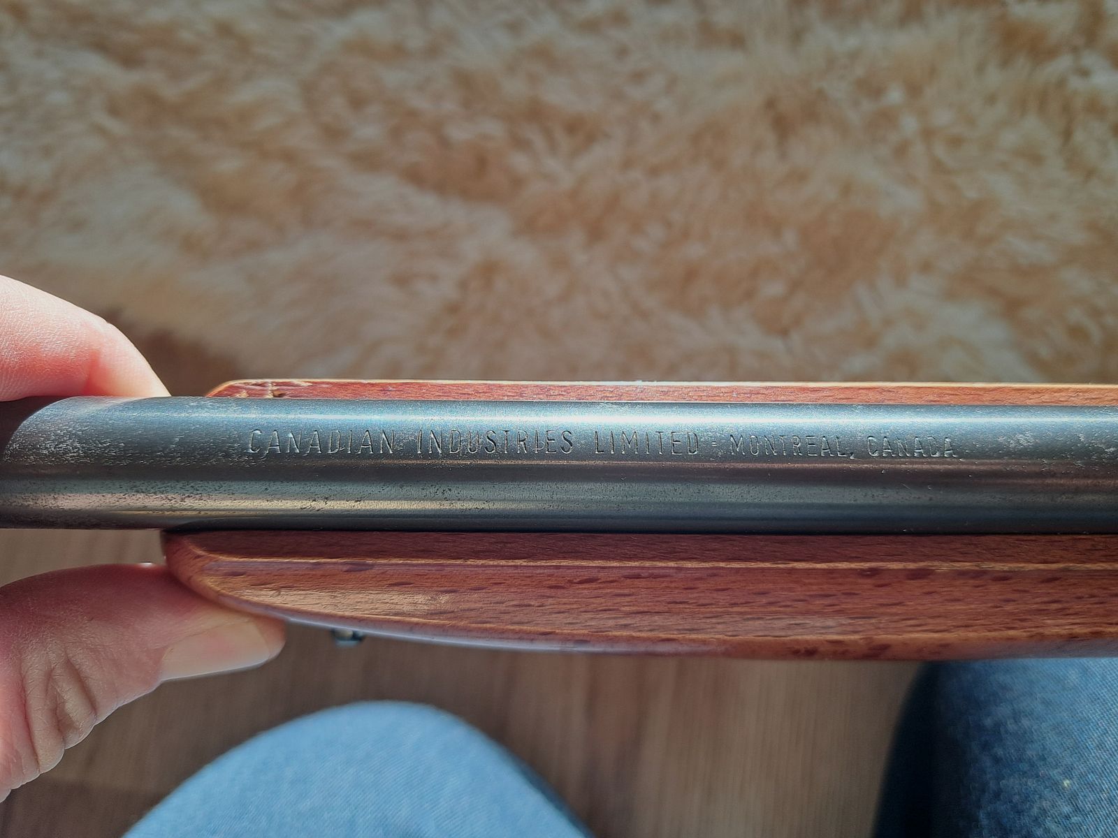 Halbautomatische Kleinkaliber Büchse Anschütz Modell 300 in .22lr 22lfB ohne Magazin (separate Anzeige)