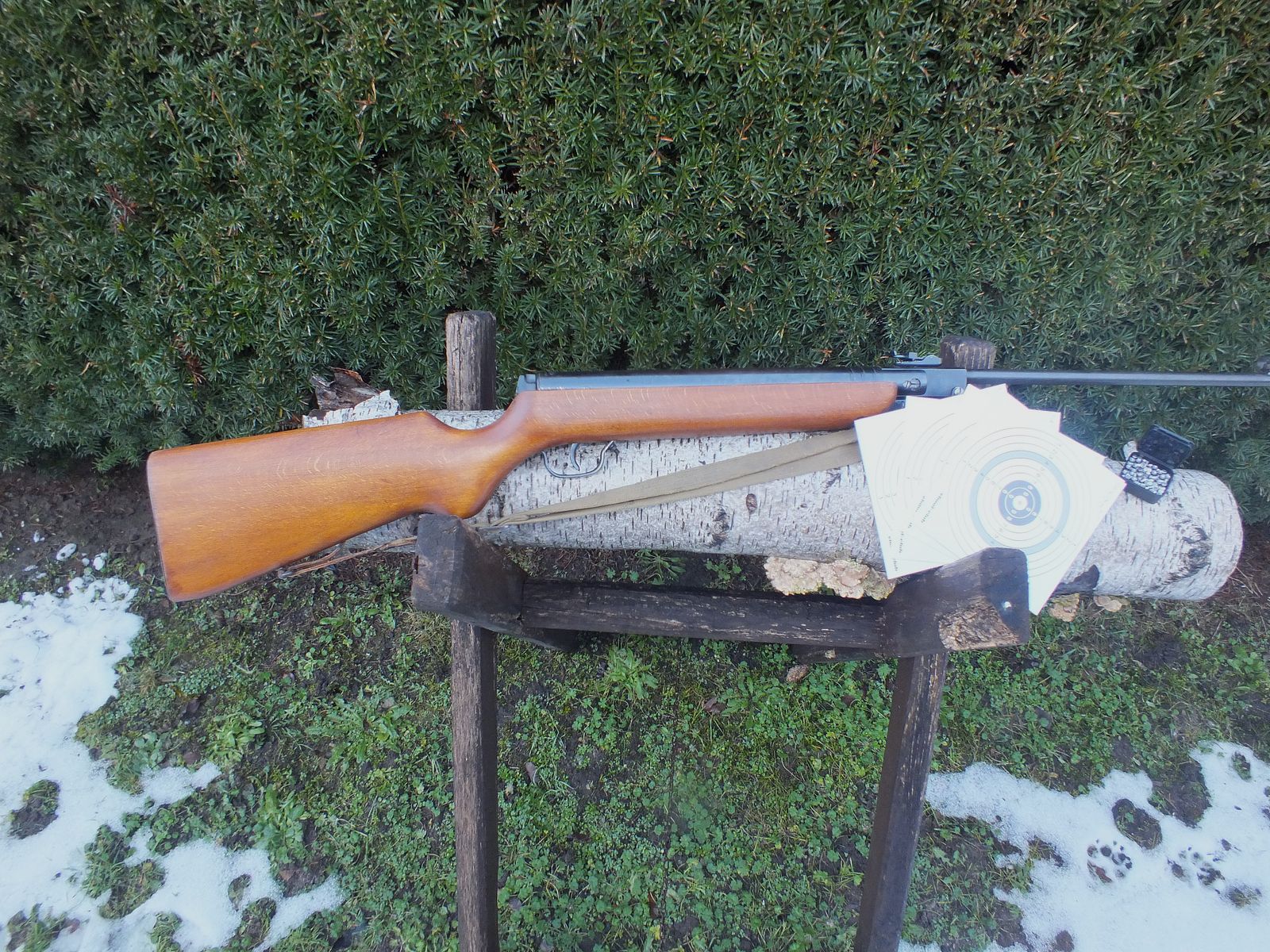 Luchtgeweer Haenel 303- 6 met draagriem