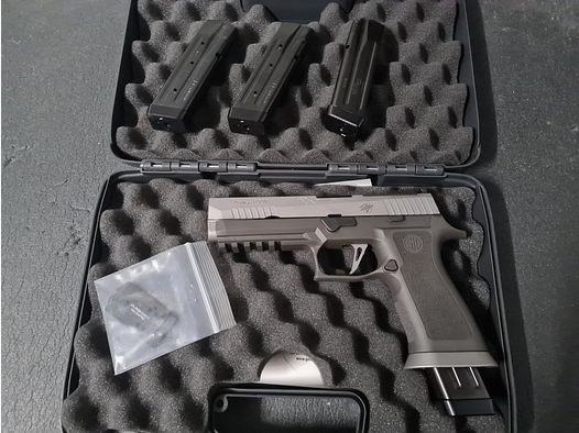 SIG SAUER P320 XFIVE Legion SILVER SHADOW 9 mm