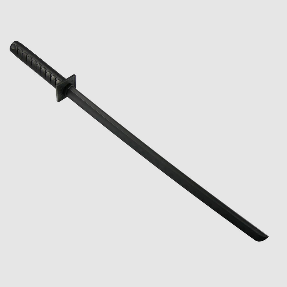 Czarny plastikowy nóż ninja Kogatana