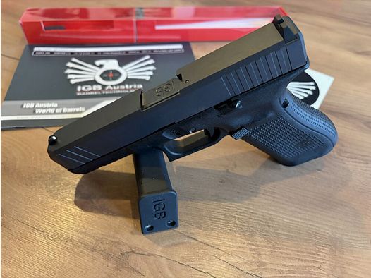 Sistema intercambiable IGB Austria para Glock17 Gen5 -EN STOCK- .22lr (también disponible como arma completa con empuñadura!)