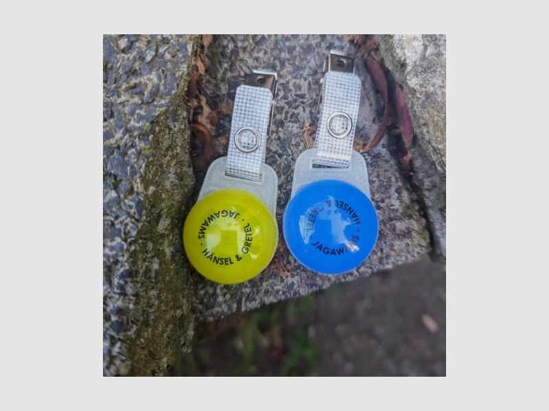 Hansel & Gretel: LED Blink Lights for Marking in the Dark - 2 Piece Set