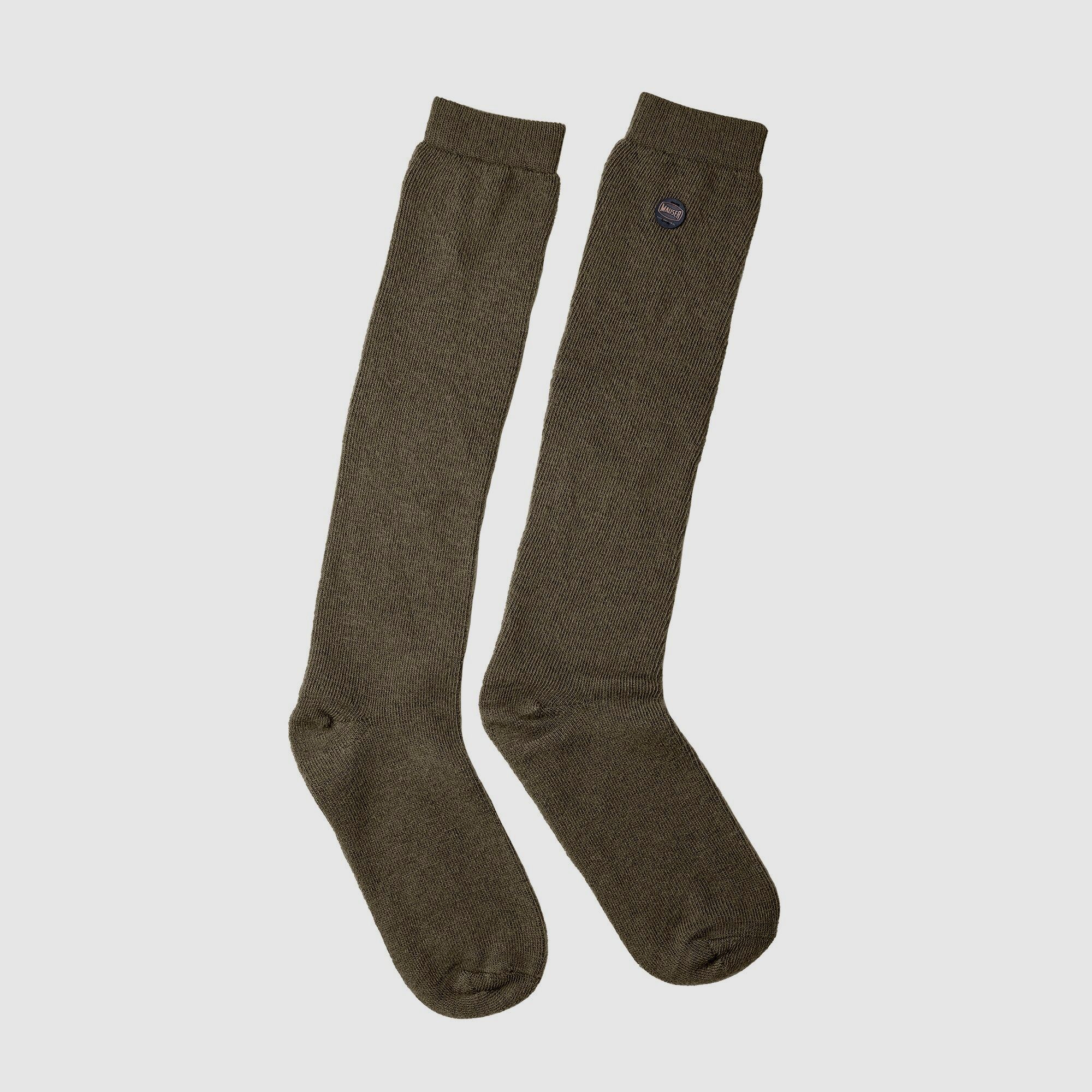 Mauser Jagd-Wollsocken - Forest Green - 45-48