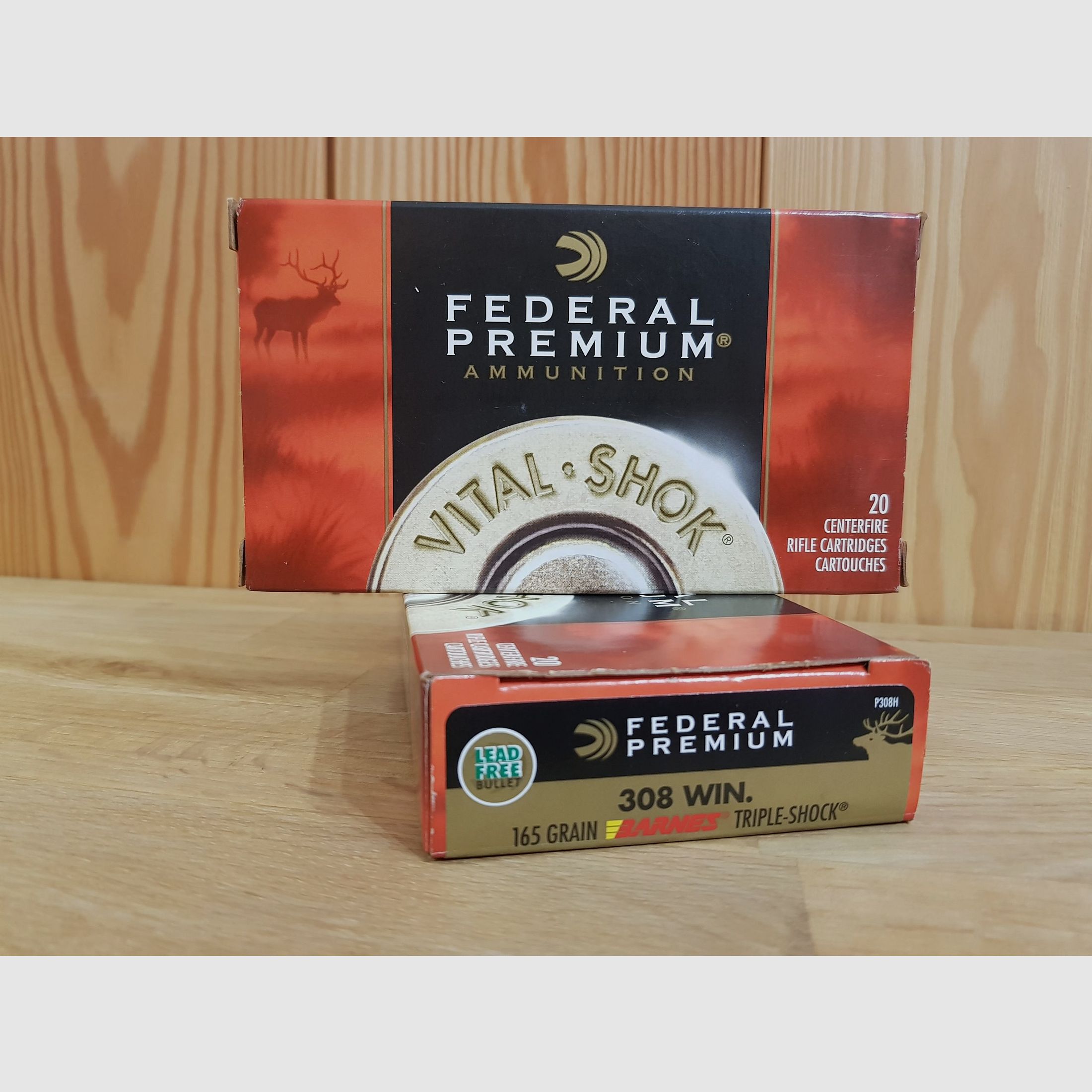 FEDERAL PREMIUM MUNITION Kal. 308 BARNES 165 GR.