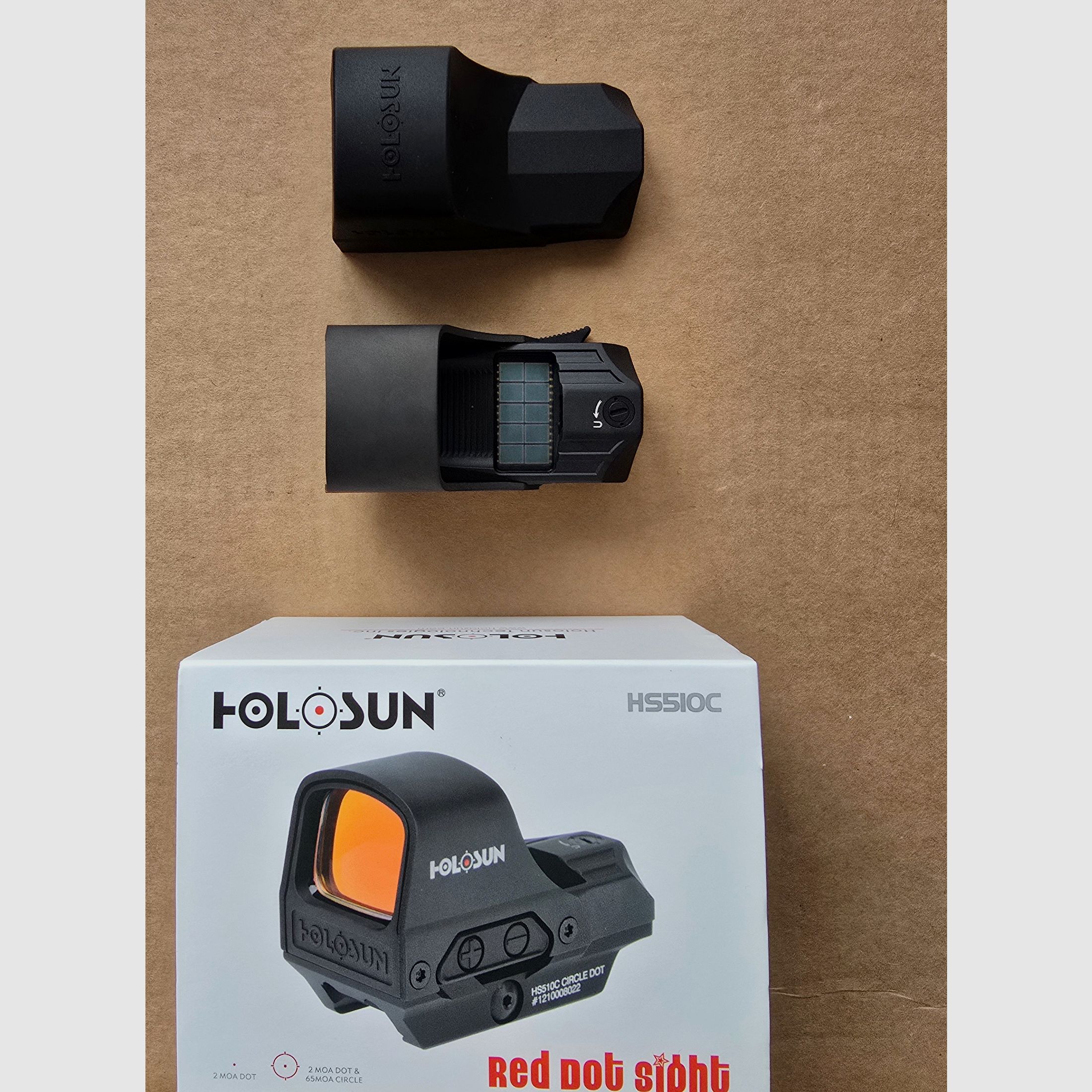 Holosun HS510C ROT-PUNKT Visier NEU