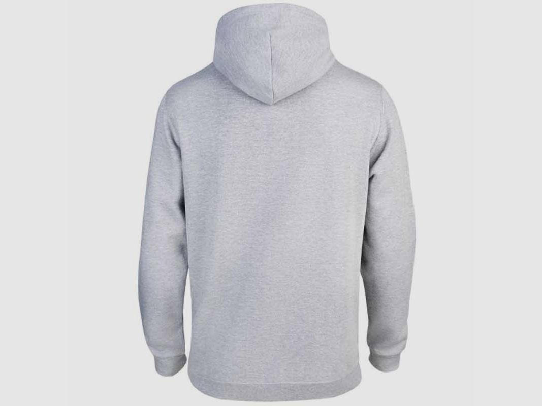 Grau Unisex Kapuzenpullover Bergara Mountain Badge, Bild 3 von 4