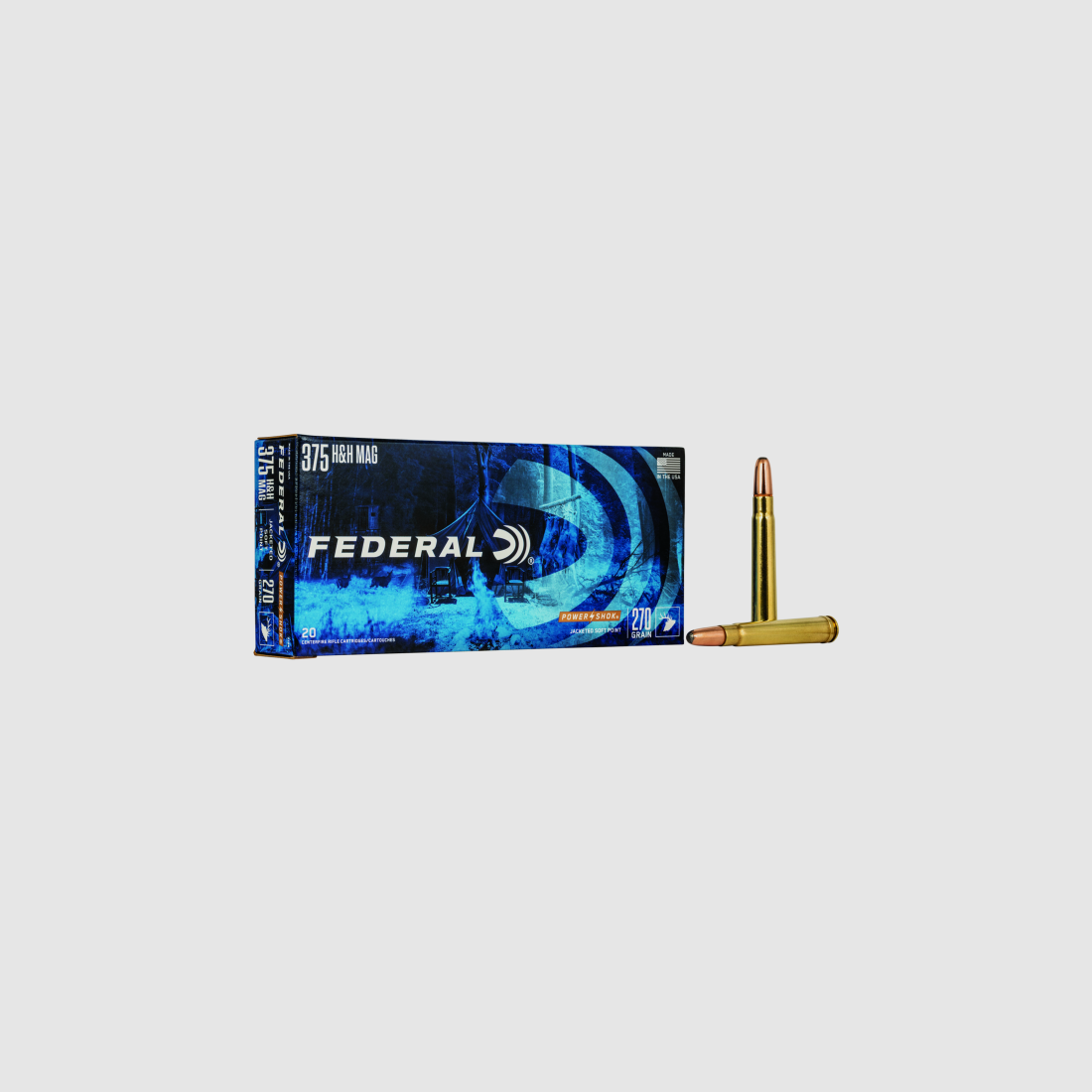Federal Classic .375 H&H SP 270gr./17,5g Power Shok