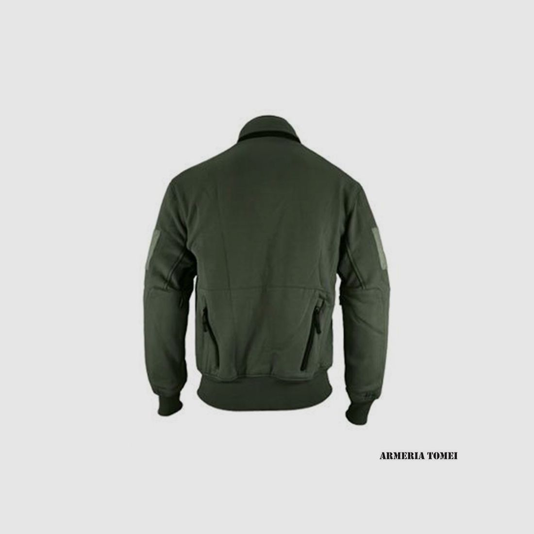 NERG OPENLAND – FLEECE SKY JACKET OD Green, image 2 of 2