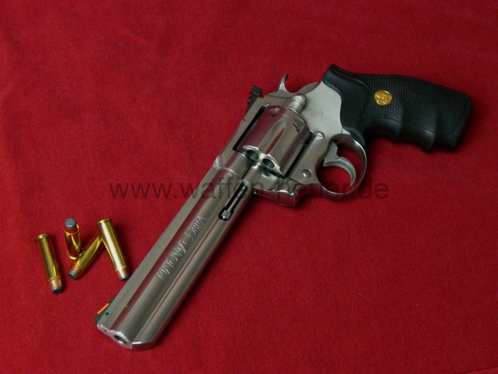 Colt King Cobra, canon de 6 pouces, en acier inoxydable,
