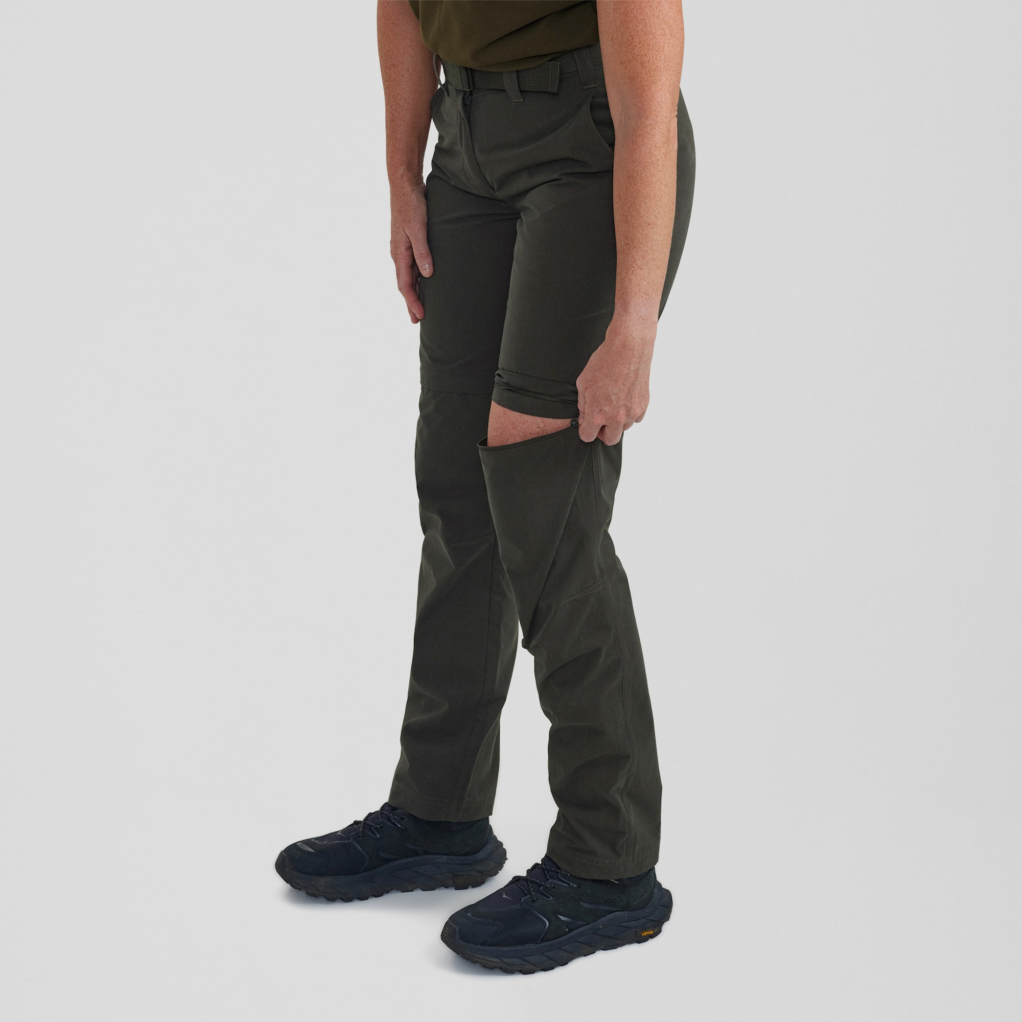 Deerhunter Lady Slogen Zip-Off Trousers Timber 40