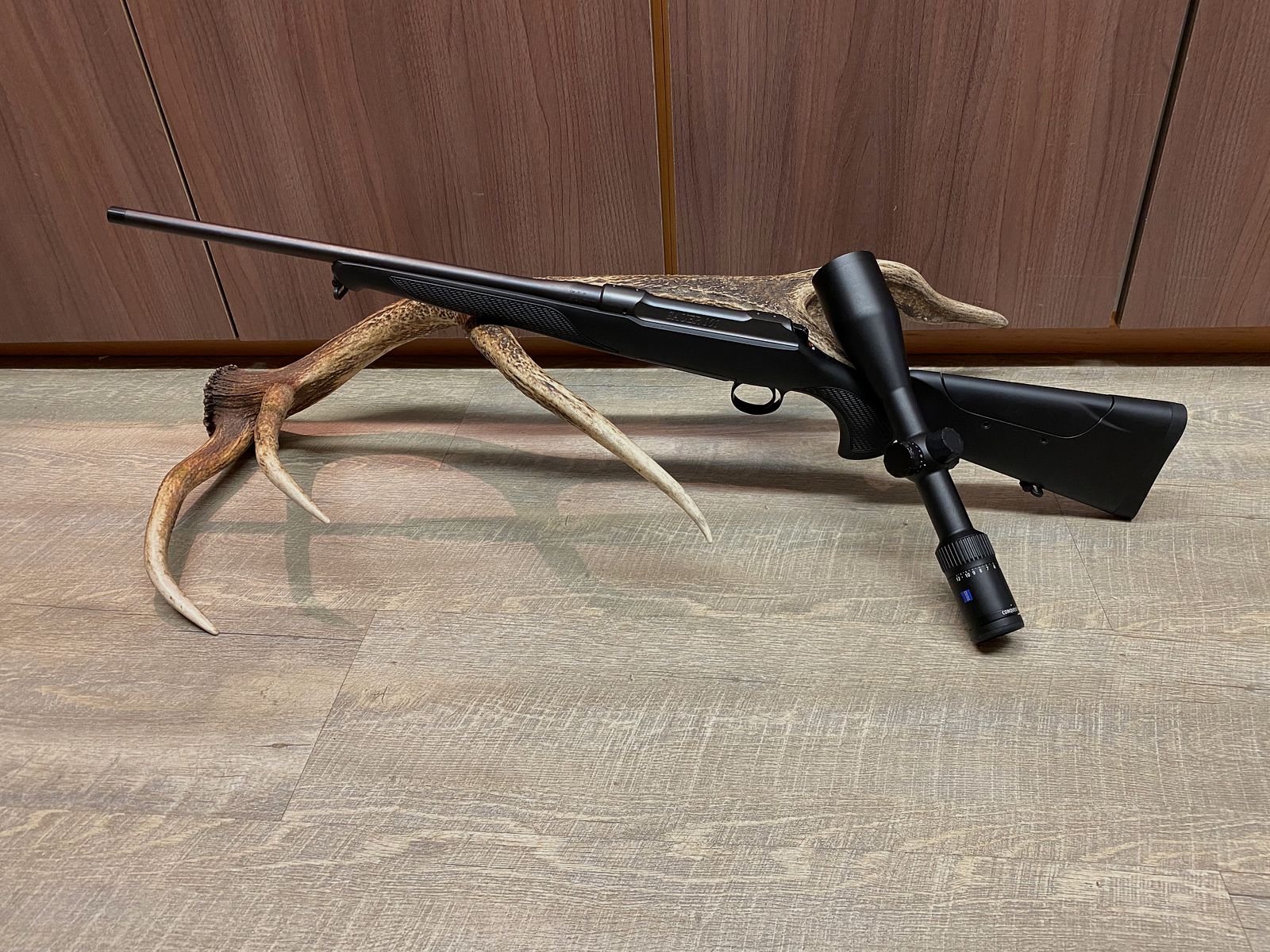 Sauer 101 Classic XTA, with Zeiss Conquest V4 3-12x56