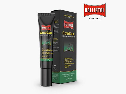 Ballistol GunCer Keramik-Waffenfett Tube 10g, Kaliber