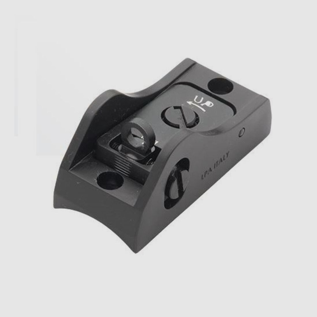 LPA Visier Ghostring 5mm schwarz Flinte