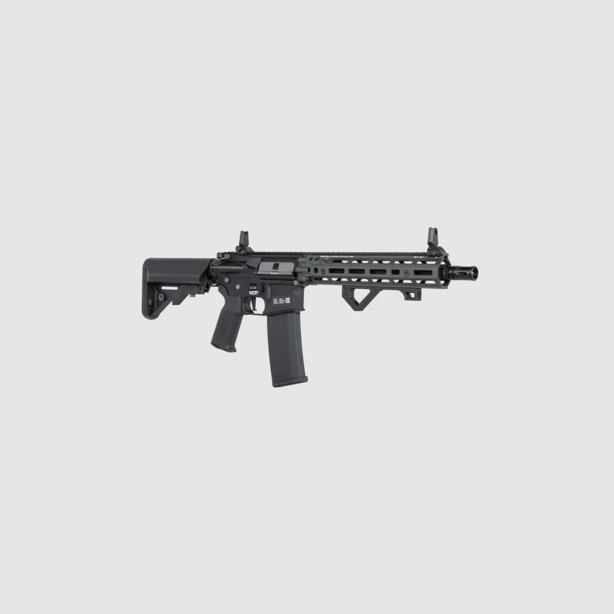 SA Daniel Defense® MK18 RIII M-LOK 10.5" (SA-P27 RIS III PRIME™ Aster II ETU BLDC™) Rifle Airsoft Libre a partir de 18 años – Steel Grey -F-