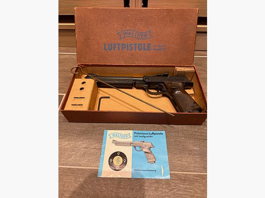 Luftpistole Walther LP Mod. 53 Cal. 4.5