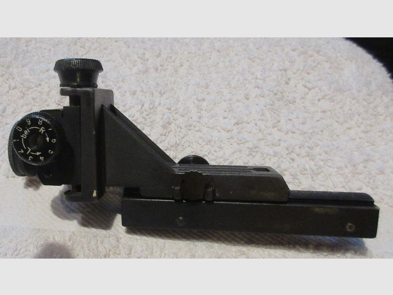 Feinwerkbau LG 300 (S) -  Visierung komplett - Diopter m.  Augenkappe + Korntunnel m. Ringkorn!