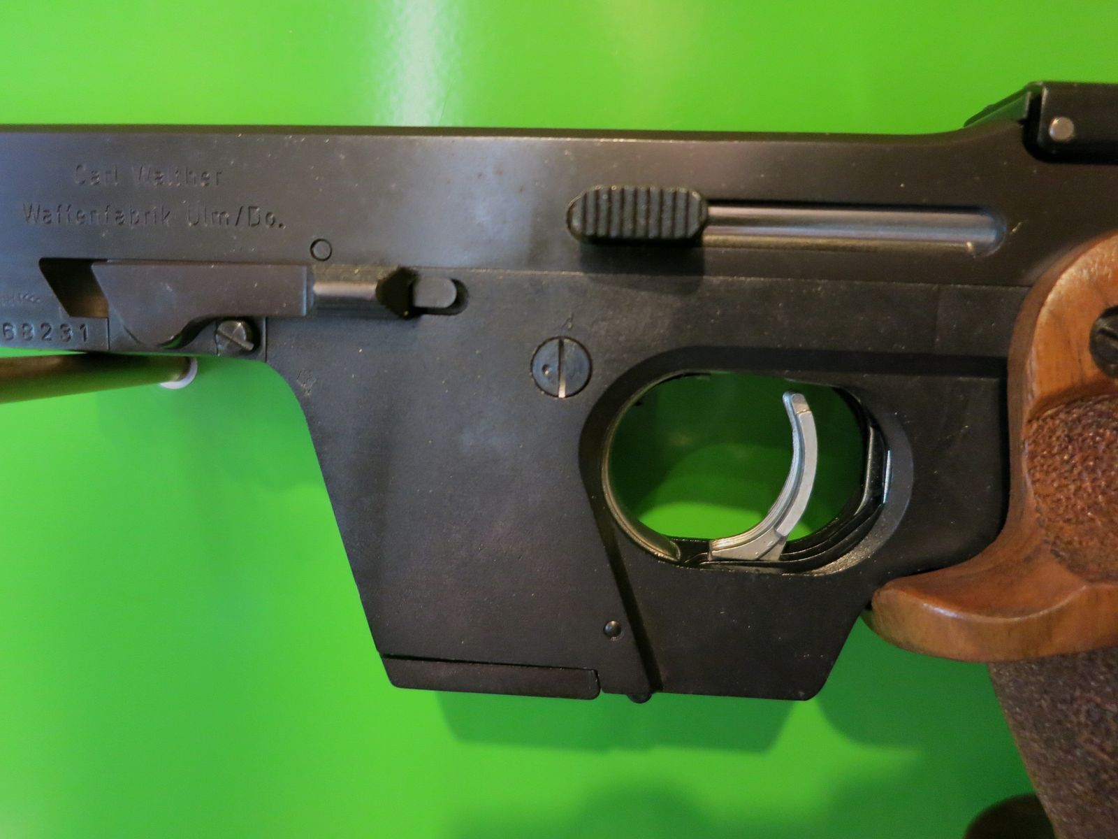 Sport-Pistole Walther GSP Kaliber .22lr, Nill-Griff, weltweit beliebteste Sportpistole      #48