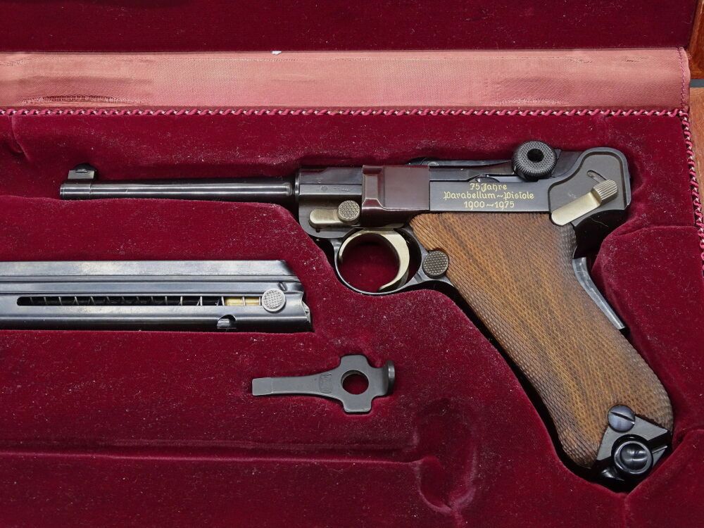 Mauser P 1900 / P08 Parabellum Édition 75 Ans No 248 / 250 Édition 75 Ans Pistolet Parabellum 1900-1975