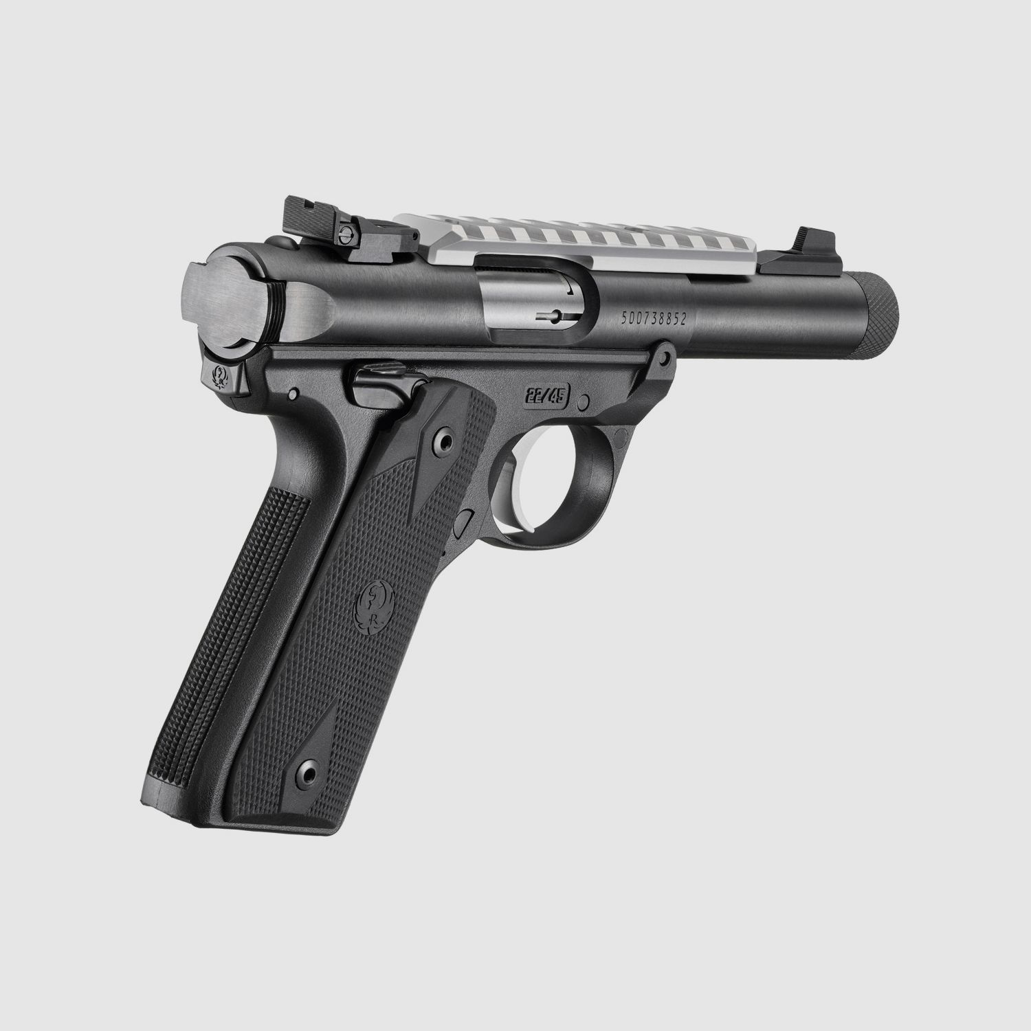 RUGER Mark IV 22/45 pistolet .22 LR 4,4″/11,18 cm Blued 1/2″-28, image 5 sur 7