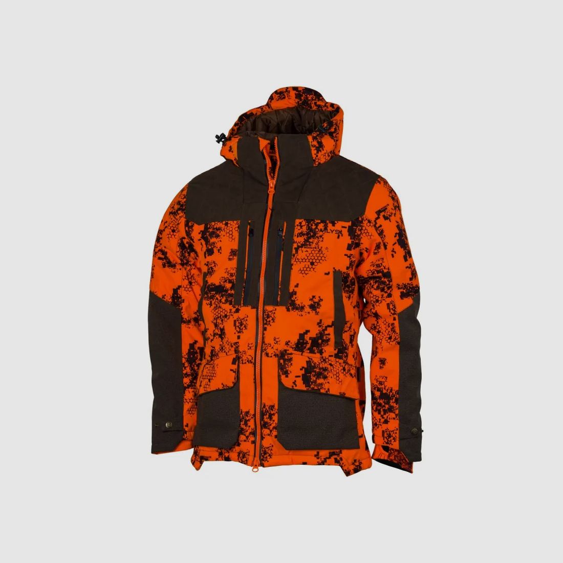 Thermo-Hunt Jacke Camouflage Orange Digital - Jagd & Wandern, Bild 2 von 12