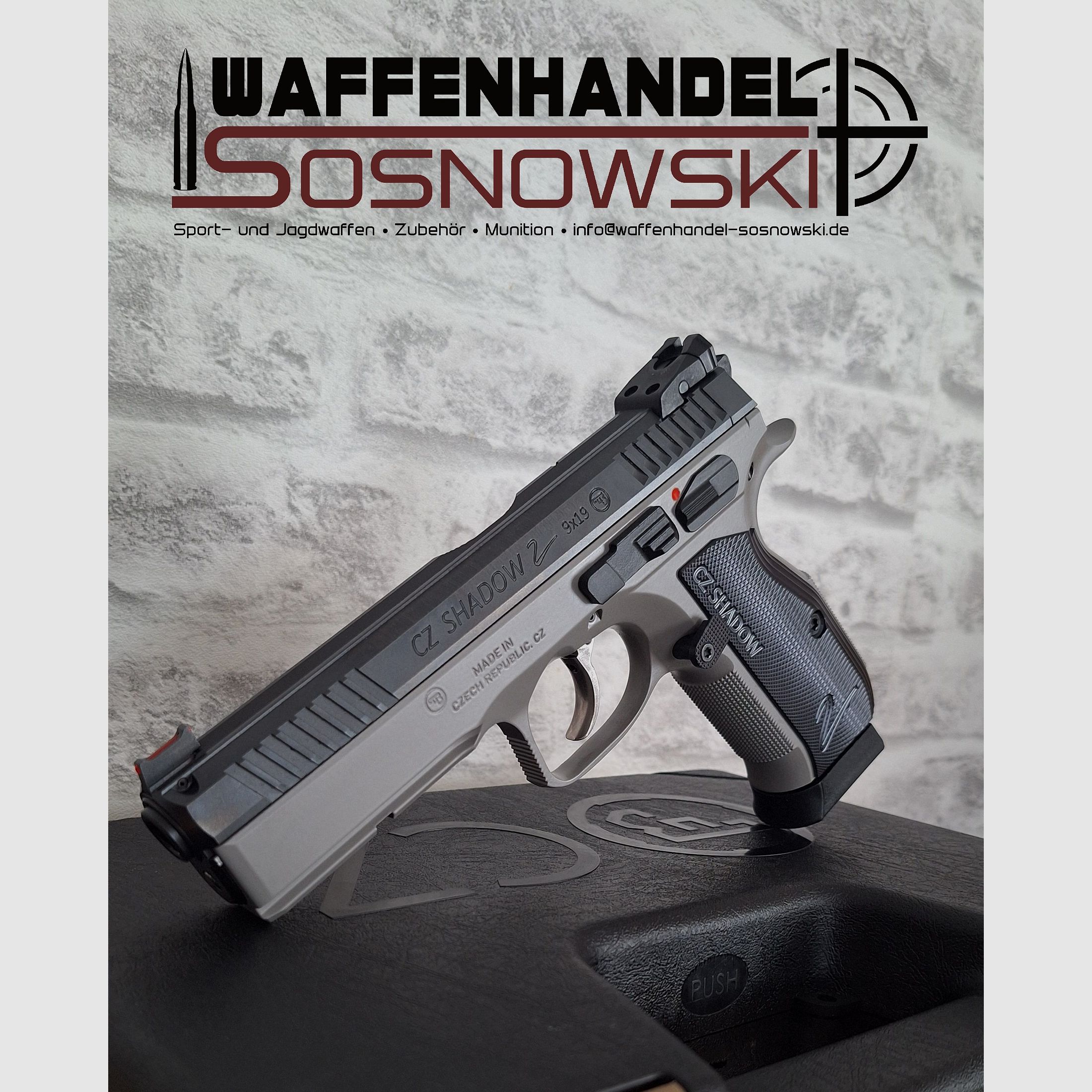 Pistole CZ Shadow II Urban Grey 9mm Luger (CZ Shadow 2)