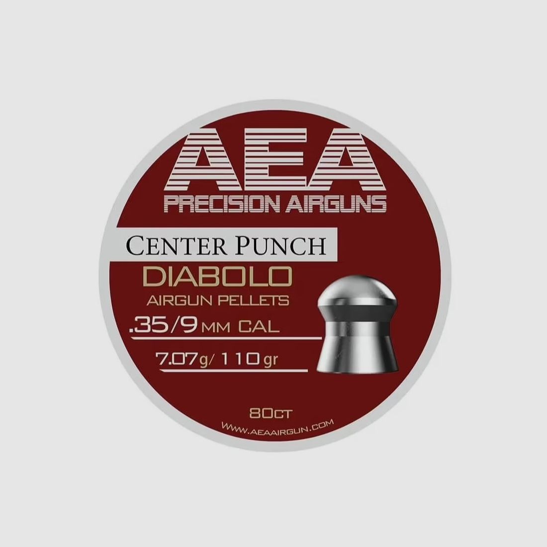 AEA Pellets Center Punch Kal. 9mm/.35