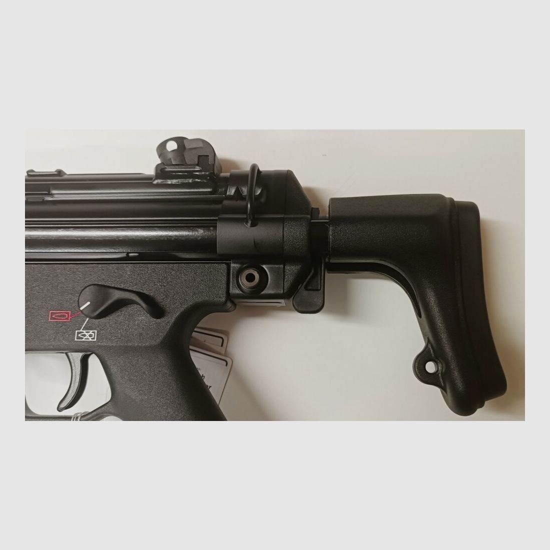 Heckler & Koch Original Heckler & Koch H&K SP5/MP5-Klone einschiebbare Schulterstütze verstellbar in 3 Positionen