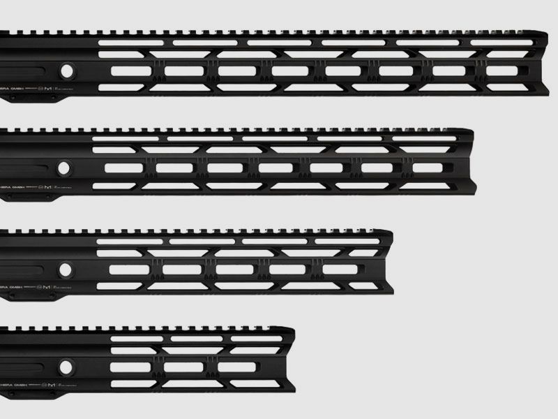 HERA ARMS Guardamanos IRS M-LOK, nueva generación para AR15, longitud: 7,0"