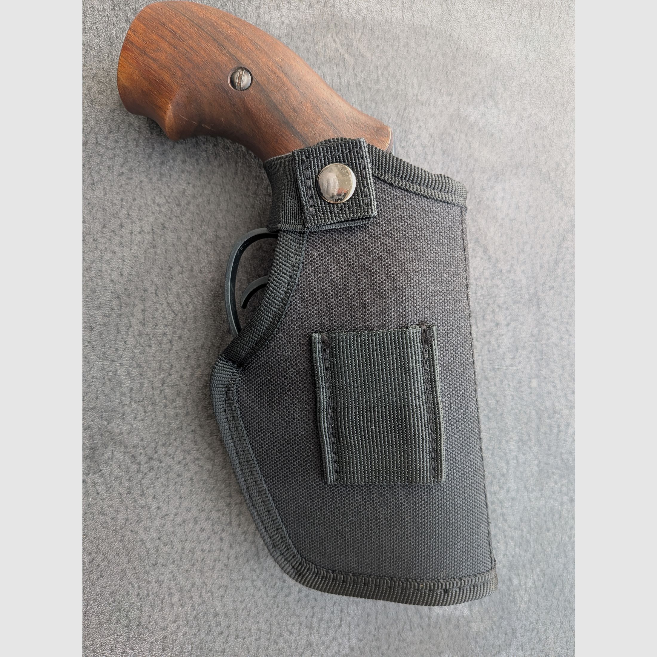 ME 38 Compact - Revolver - alte PTB 542 - 9mm Knall - Holzgriff - SSW