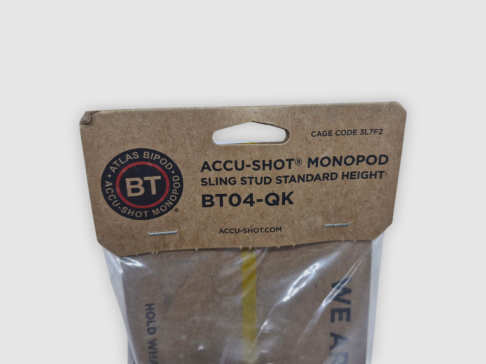 B&T Accu-Shot BT04-QK Monopod Hauteur Standard Attache Sangle Bouton Rapide Neuf OVP