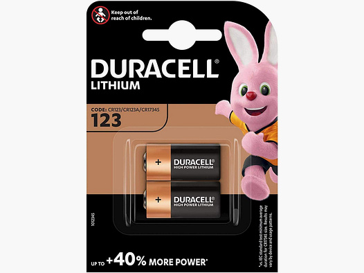 Batterie CR123A 2er Pack