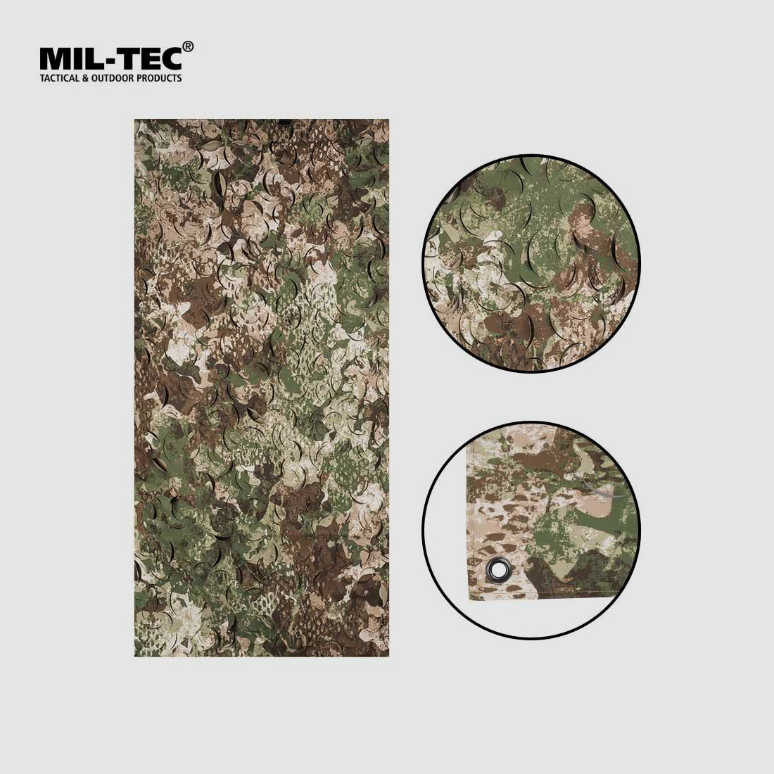 MIL-TEC RED LASER CUT NYLON 1.45X3.0 WASP I Z2